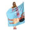 Moana, Cross Oceans for You Aggretsuko Comics Silk Touch Throw Blanket, 50" x 60"
