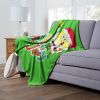 SpongeBob, Oh Joyful Holiday Aggretsuko Comics Silk Touch Throw Blanket, 50" x 60"
