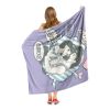 Aladdin and Jasmine Aggretsuko Comics Silk Touch Throw Blanket, 50" x 60"
