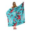 The Incredibles, Super Valentine Aggretsuko Comics Silk Touch Throw Blanket, 50" x 60"