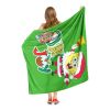 SpongeBob, Oh Joyful Holiday Aggretsuko Comics Silk Touch Throw Blanket, 50" x 60"