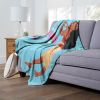 Moana, Cross Oceans for You Aggretsuko Comics Silk Touch Throw Blanket, 50" x 60"