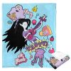 Adventure Time, Tasty Tunes Aggretsuko Comics Silk Touch Throw Blanket, 50" x 60"
