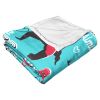 The Incredibles, Super Valentine Aggretsuko Comics Silk Touch Throw Blanket, 50" x 60"