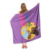 Disney Princesses, One Kiss Aggretsuko Comics Silk Touch Throw Blanket, 50" x 60"