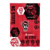 NC State OFFICIAL Collegiate "Hexagon" Twin Comforter & Sham Set