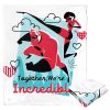 The Incredibles, Incredible Together Aggretsuko Comics Silk Touch Throw Blanket, 50" x 60"