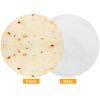 Burrito Tortilla Throw Blanket Pancake Wrap Blanket Soft Round Swaddle for Adults Kids Baby Pets
