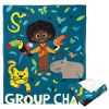 Disney's Encanto, Group Chat Aggretsuko Comics Silk Touch Throw Blanket, 50" x 60"