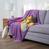 Disney Princesses, One Kiss Aggretsuko Comics Silk Touch Throw Blanket, 50" x 60"